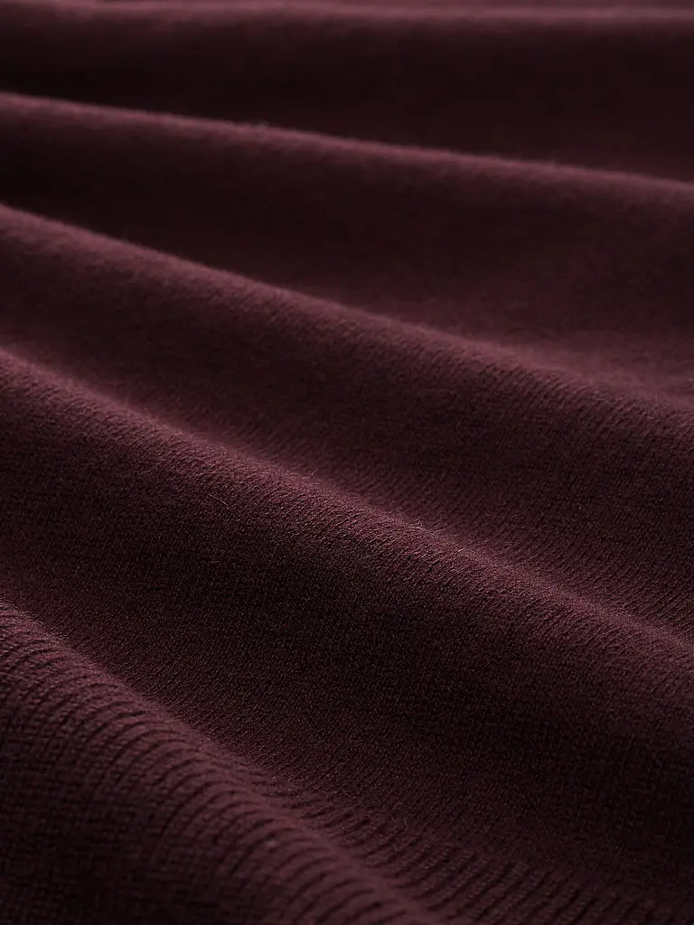 TOM TAILOR | Pullover  | dunkelrot