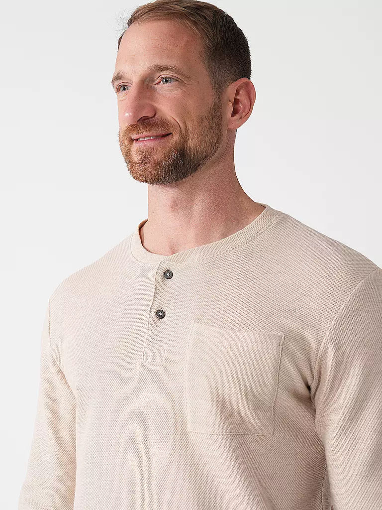 TOM TAILOR | Pullover HENLEY | creme