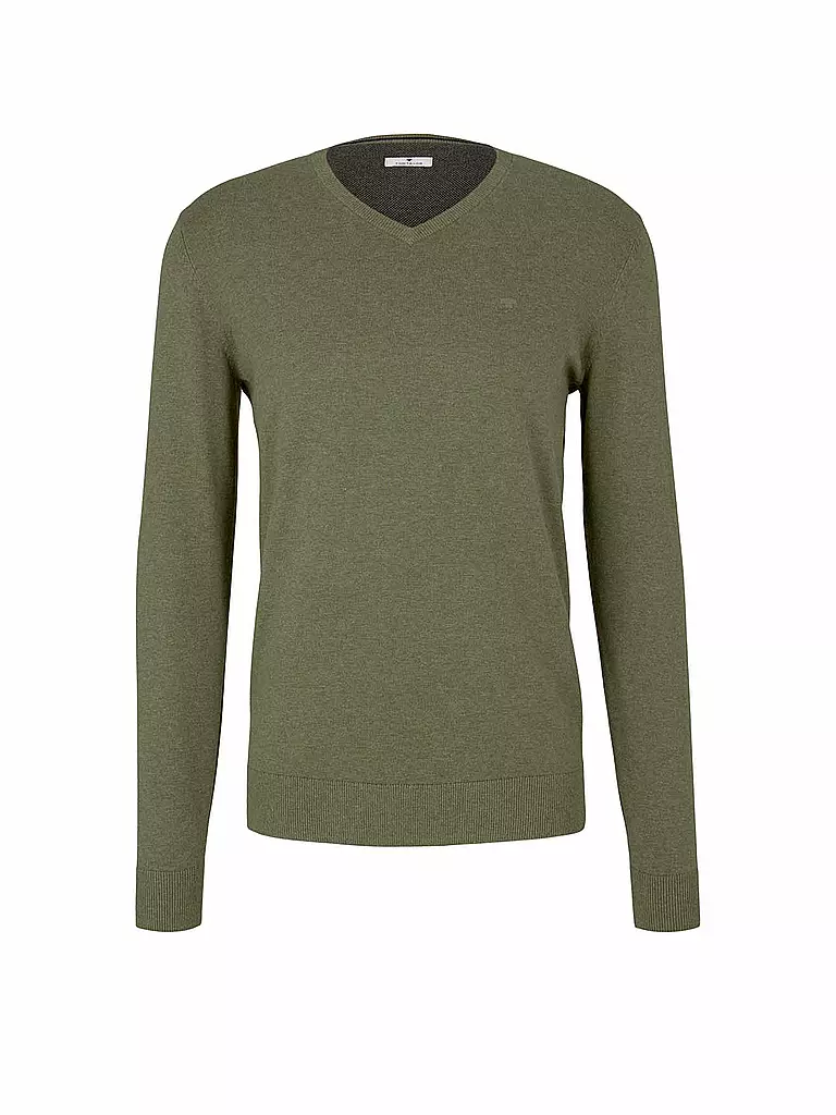 TOM TAILOR | Pullover Regular Fit | grün