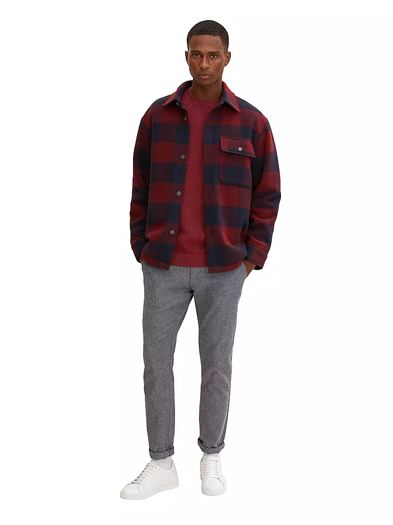 TOM TAILOR | Pullover | rot