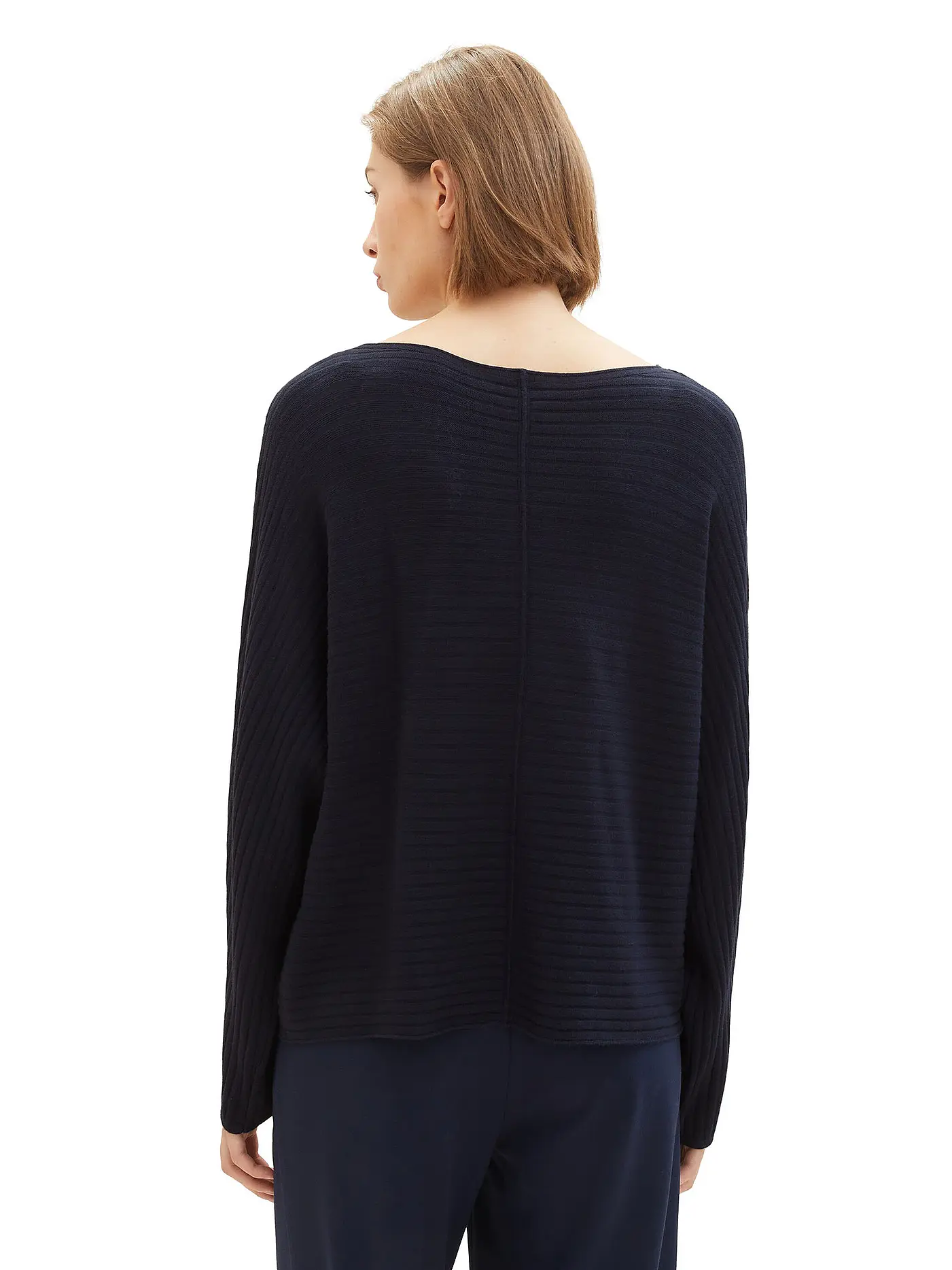 TOM TAILOR | Pullover | dunkelblau