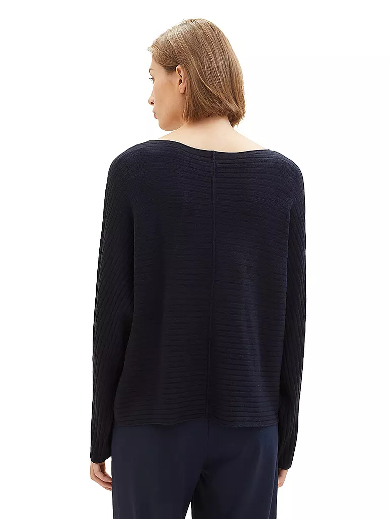 TOM TAILOR | Pullover | dunkelblau