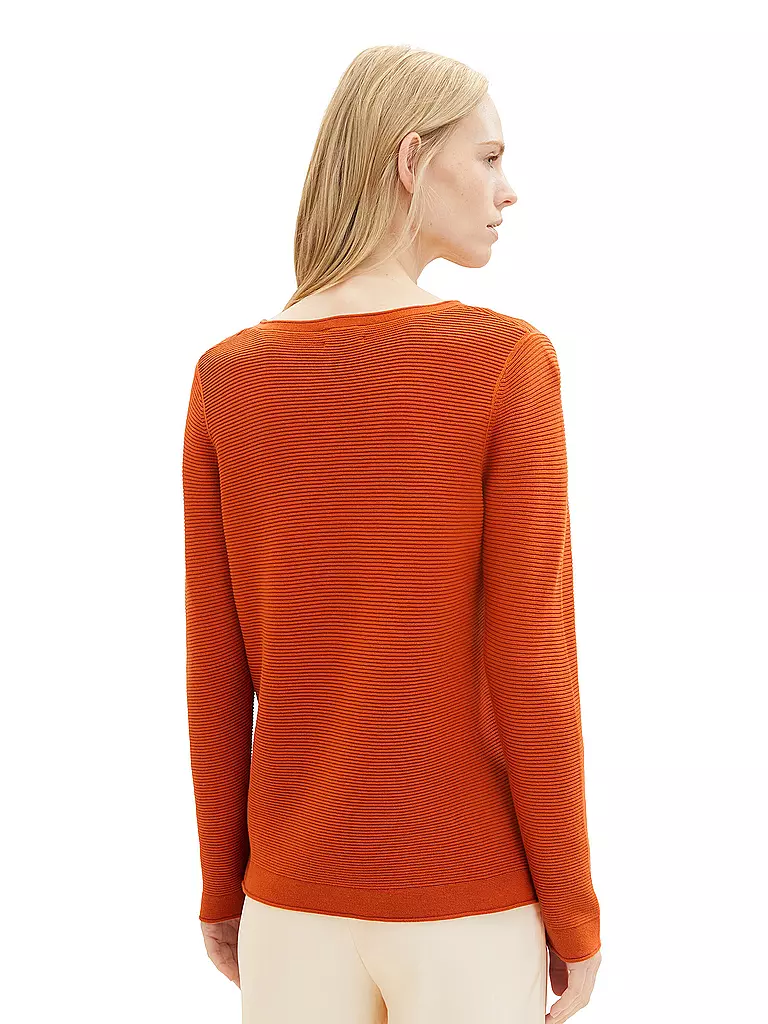 TOM TAILOR | Pullover | orange