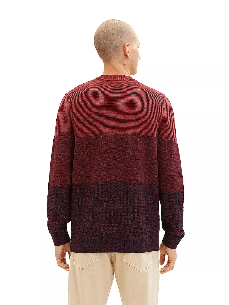 TOM TAILOR | Pullover | rot