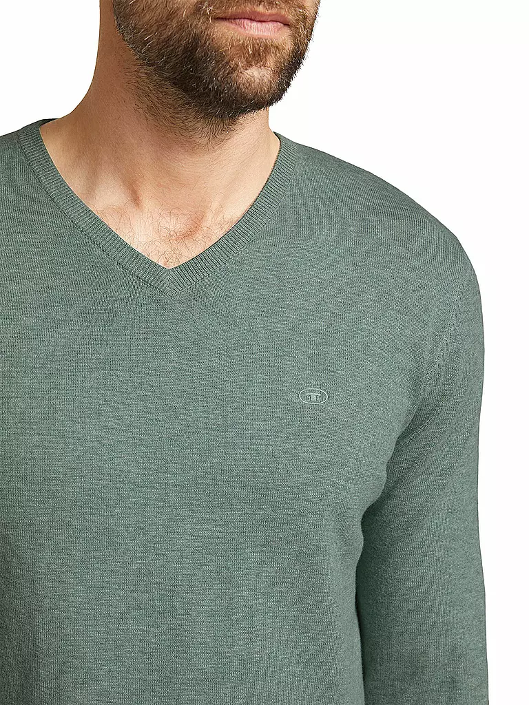 TOM TAILOR | Pullover | grün