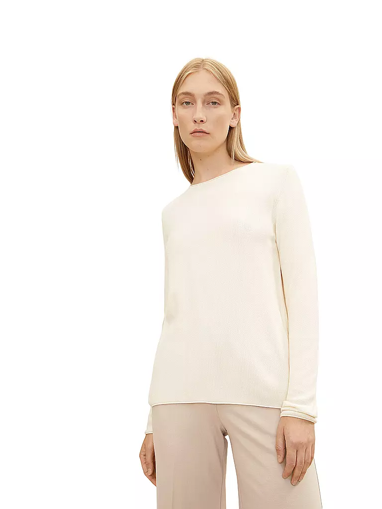 TOM TAILOR | Pullover | creme