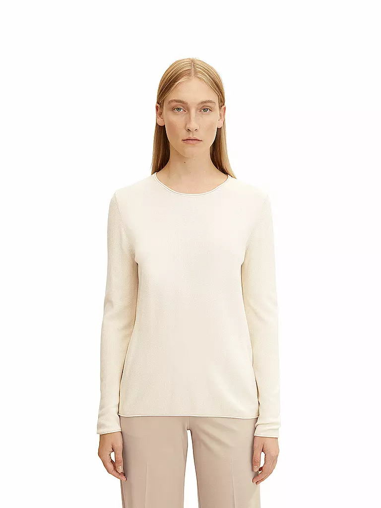 TOM TAILOR | Pullover | creme