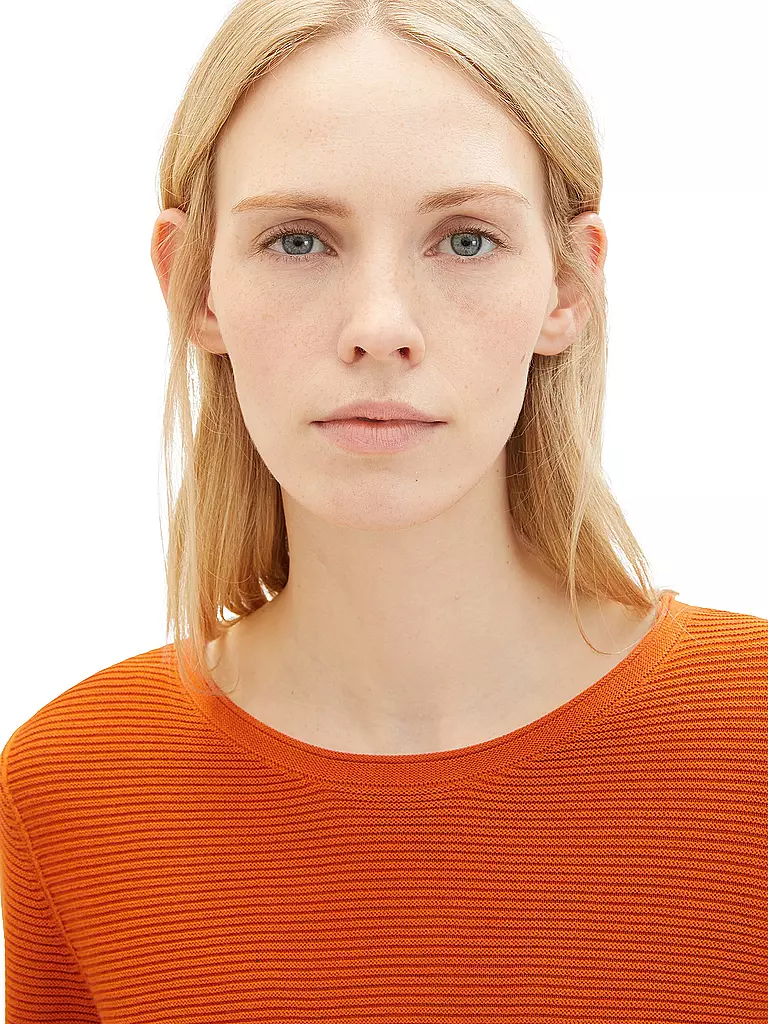 TOM TAILOR | Pullover | orange