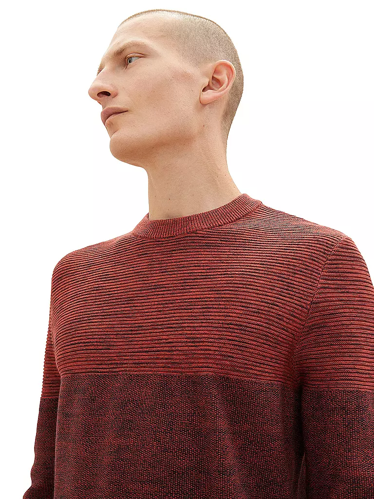 TOM TAILOR | Pullover | rot