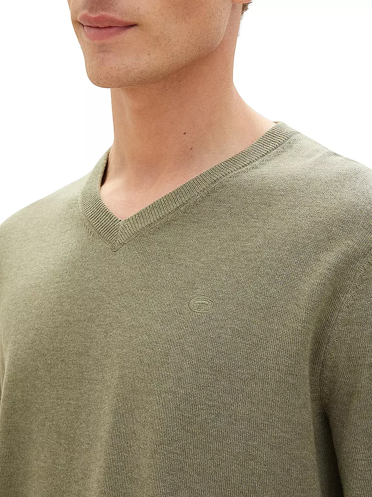 TOM TAILOR | Pullover | olive