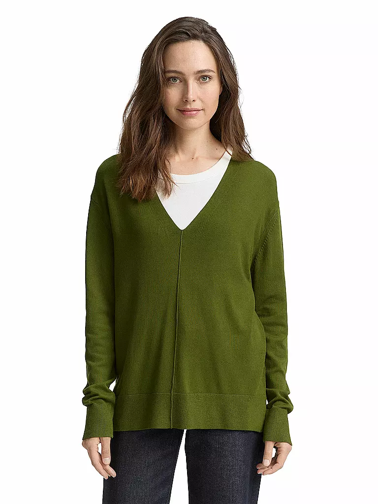 TOM TAILOR | Pullover | dunkelblau