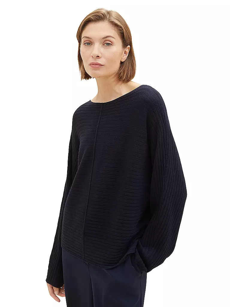 TOM TAILOR | Pullover | dunkelblau