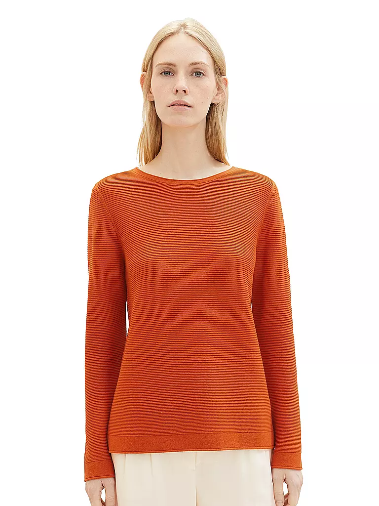 TOM TAILOR | Pullover | orange