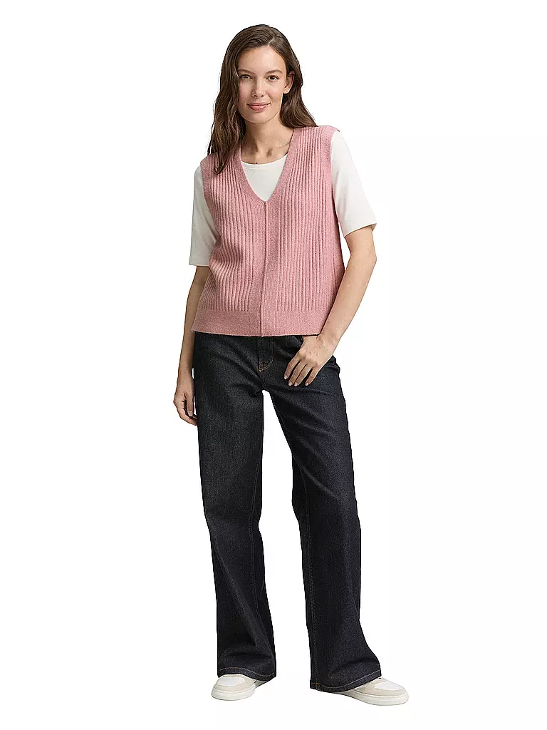 TOM TAILOR | Pullunder  | rosa
