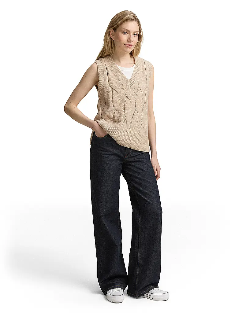 TOM TAILOR | Pullunder  | beige