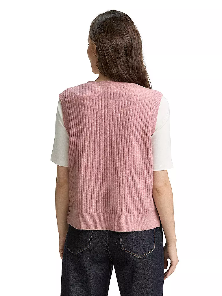 TOM TAILOR | Pullunder  | rosa