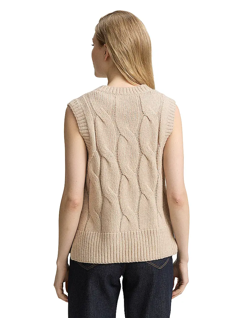 TOM TAILOR | Pullunder  | beige