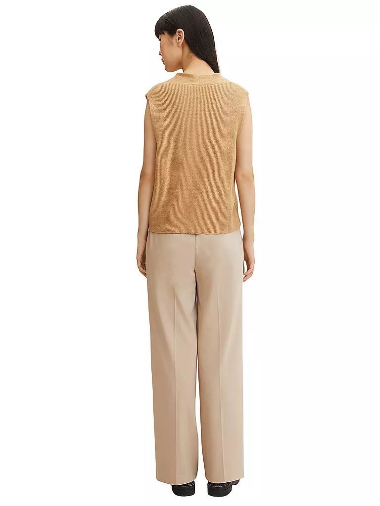 TOM TAILOR | Pullunder | Camel