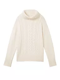 TOM TAILOR | Rollkragenpullover | beige
