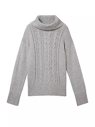 TOM TAILOR | Rollkragenpullover | grau