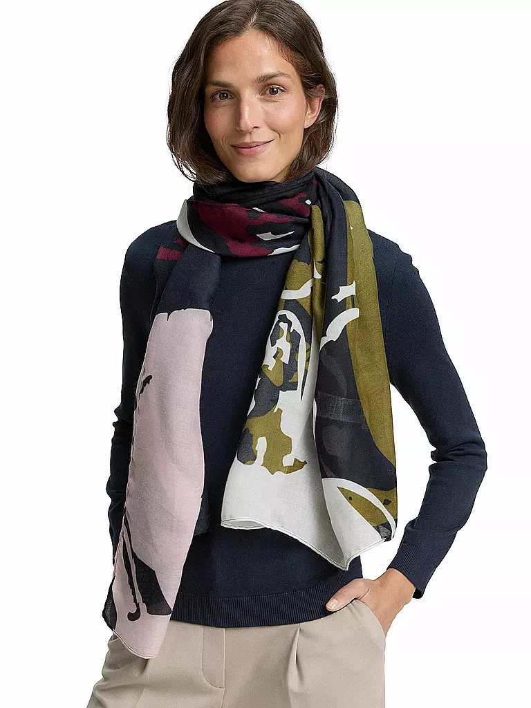 TOM TAILOR | Schal  | dunkelblau