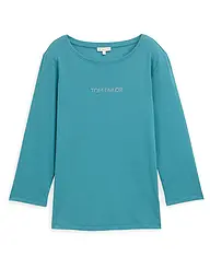 TOM TAILOR | Shirt  | Petrol
