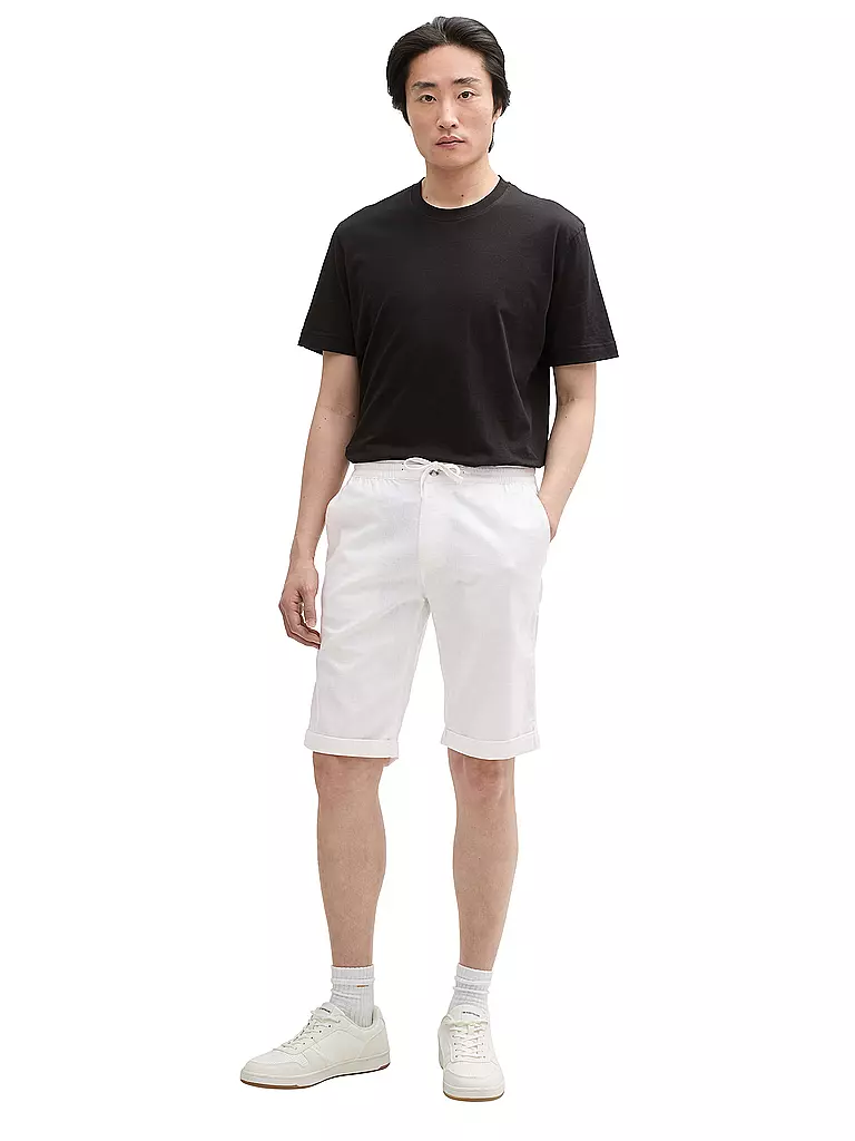 TOM TAILOR | Shorts  | weiss