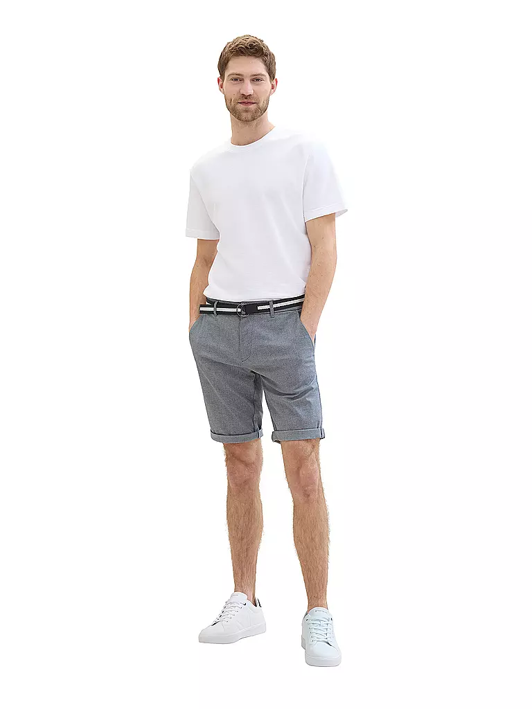 TOM TAILOR | Shorts Slim Fit | blau