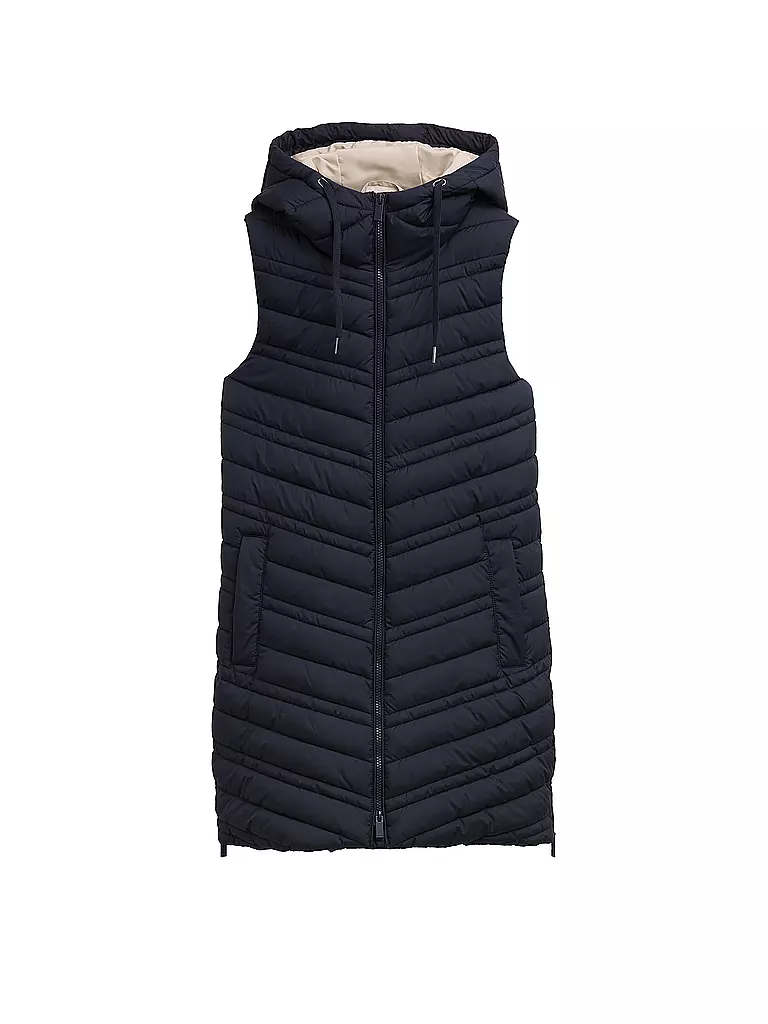 TOM TAILOR | Steppgilet  | dunkelblau