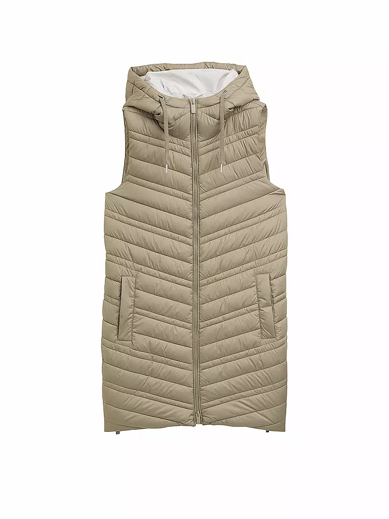 TOM TAILOR | Steppgilet  | olive