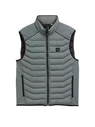 TOM TAILOR | Steppgilet | grün