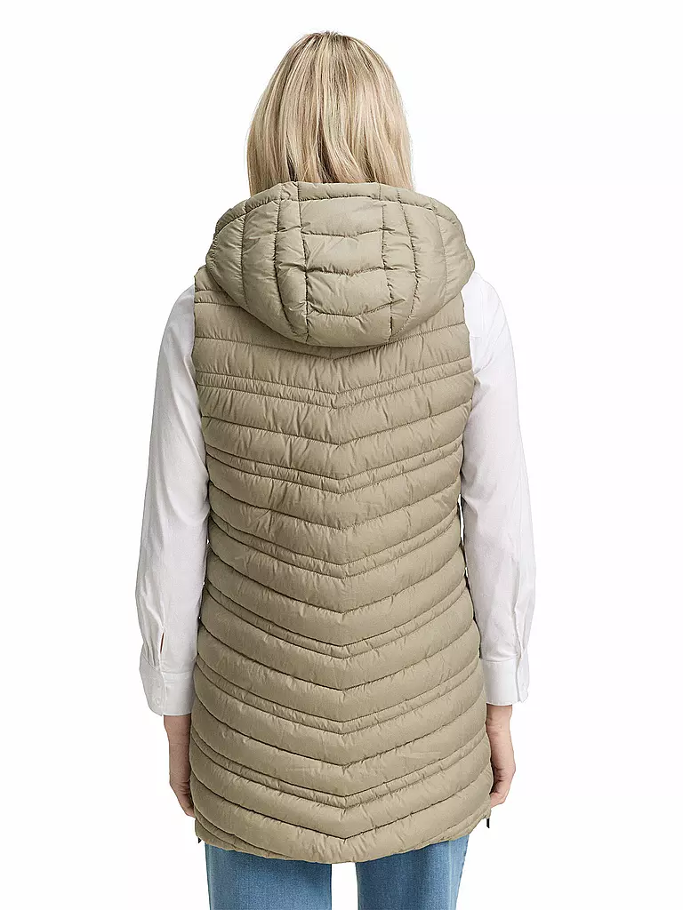 TOM TAILOR | Steppgilet | dunkelblau