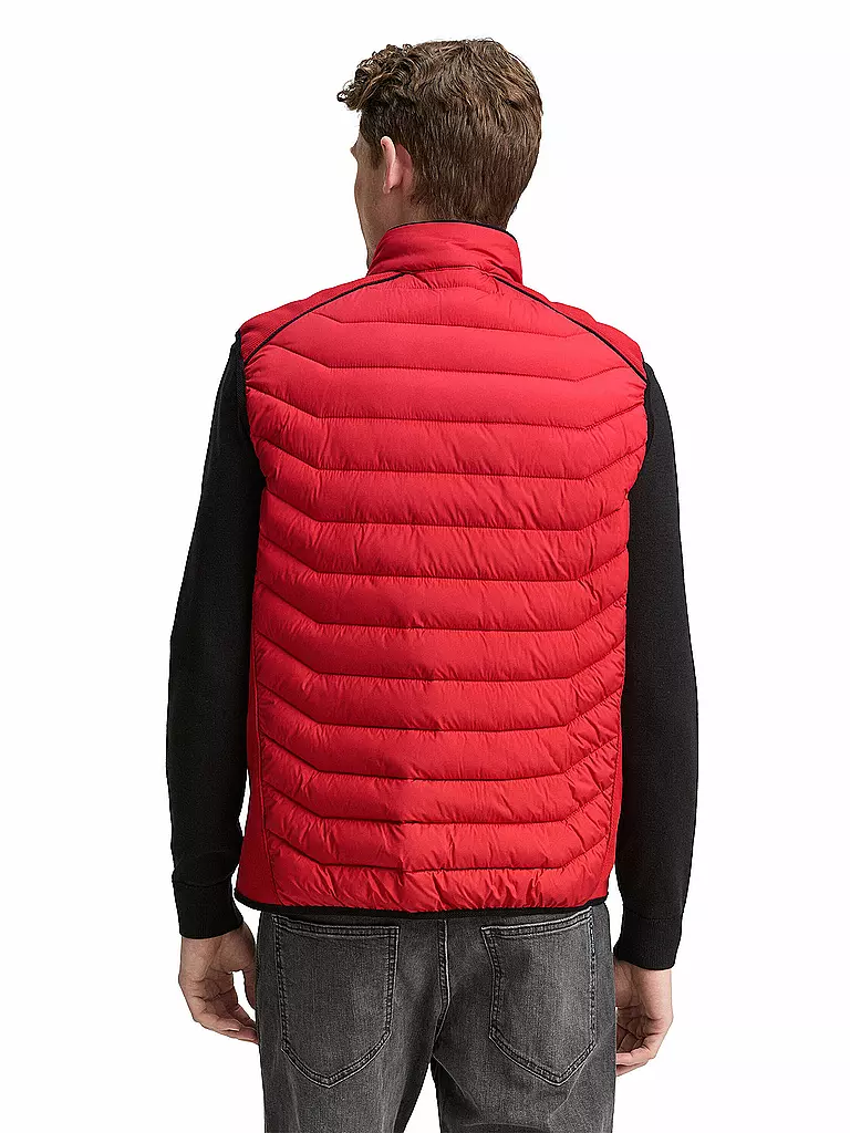 TOM TAILOR | Steppgilet | grün
