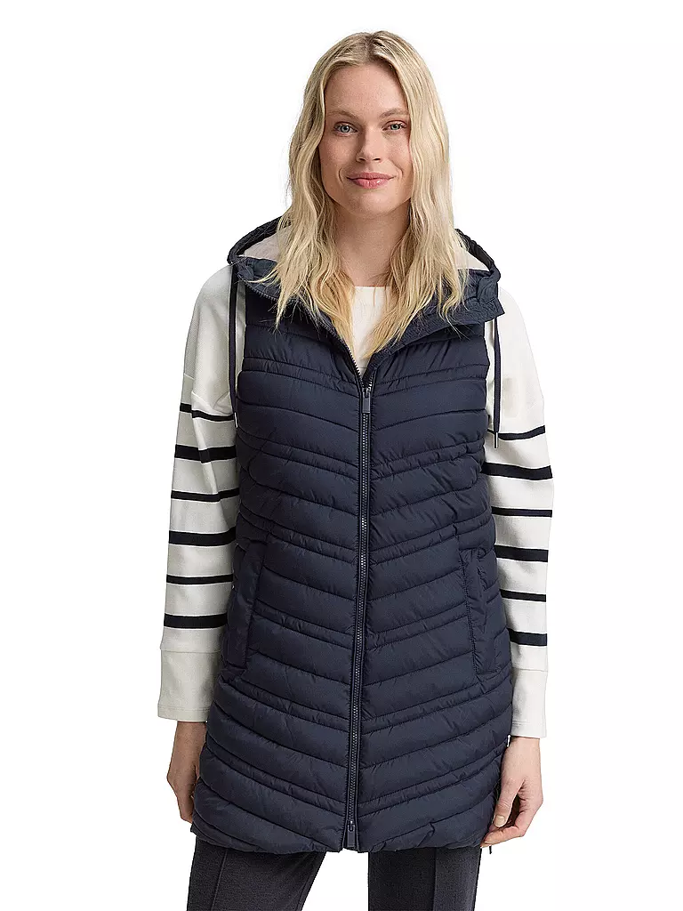 TOM TAILOR | Steppgilet | olive