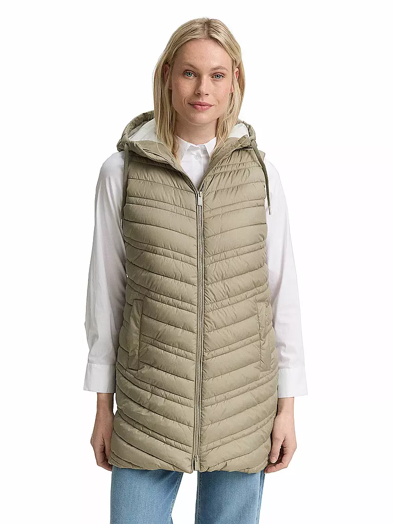 TOM TAILOR | Steppgilet | dunkelblau