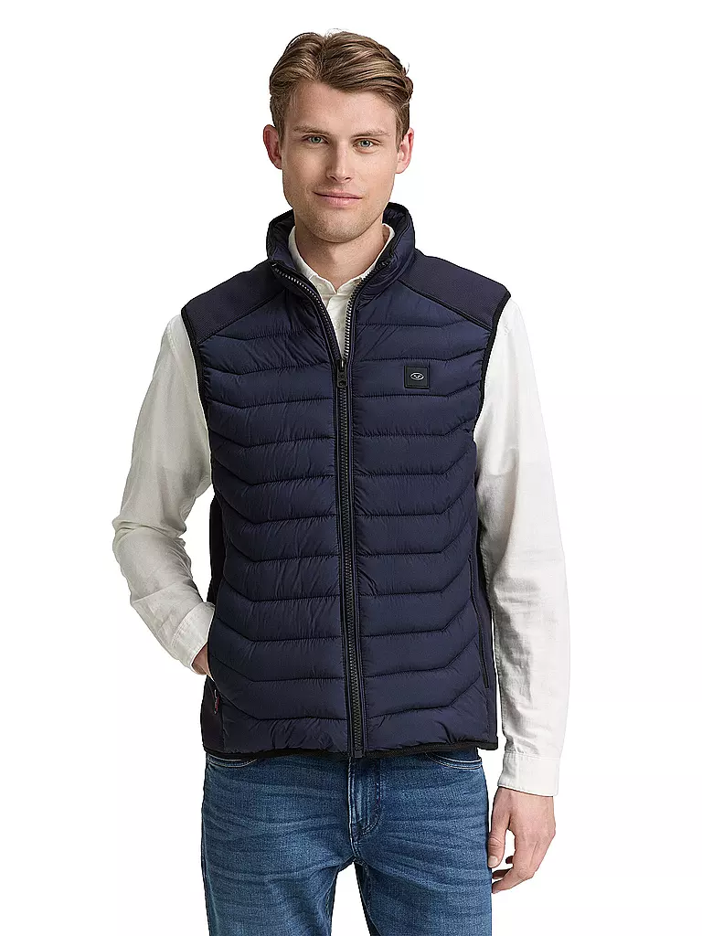 TOM TAILOR | Steppgilet | grün