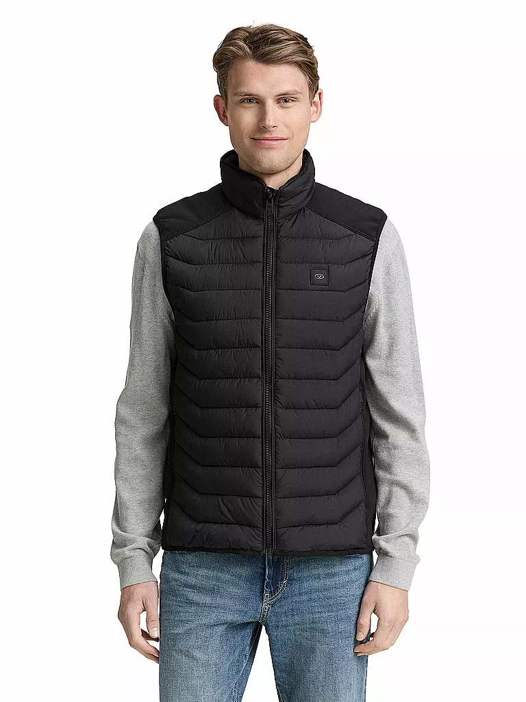TOM TAILOR | Steppgilet | grün