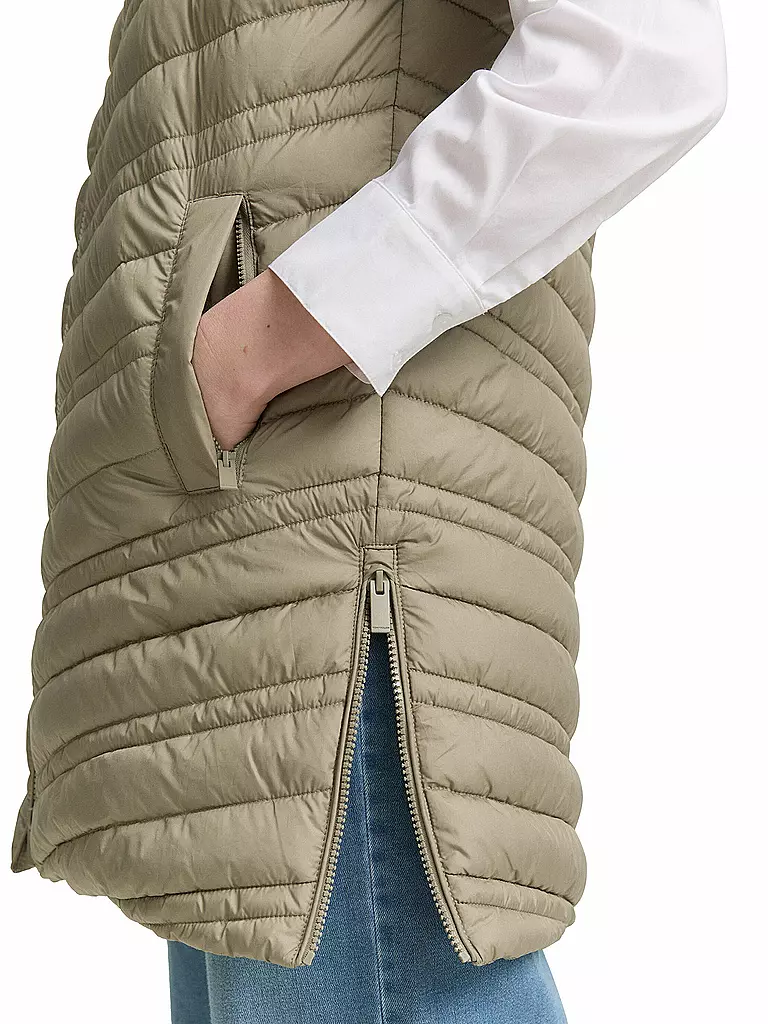 TOM TAILOR | Steppgilet | dunkelblau