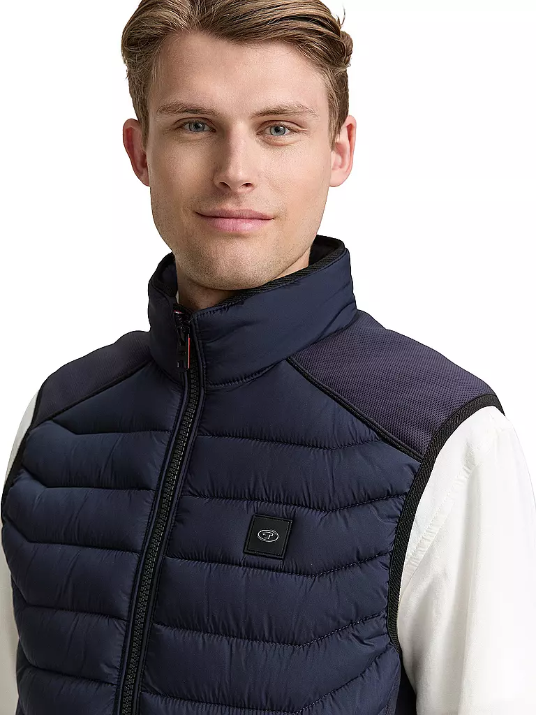 TOM TAILOR | Steppgilet | grün