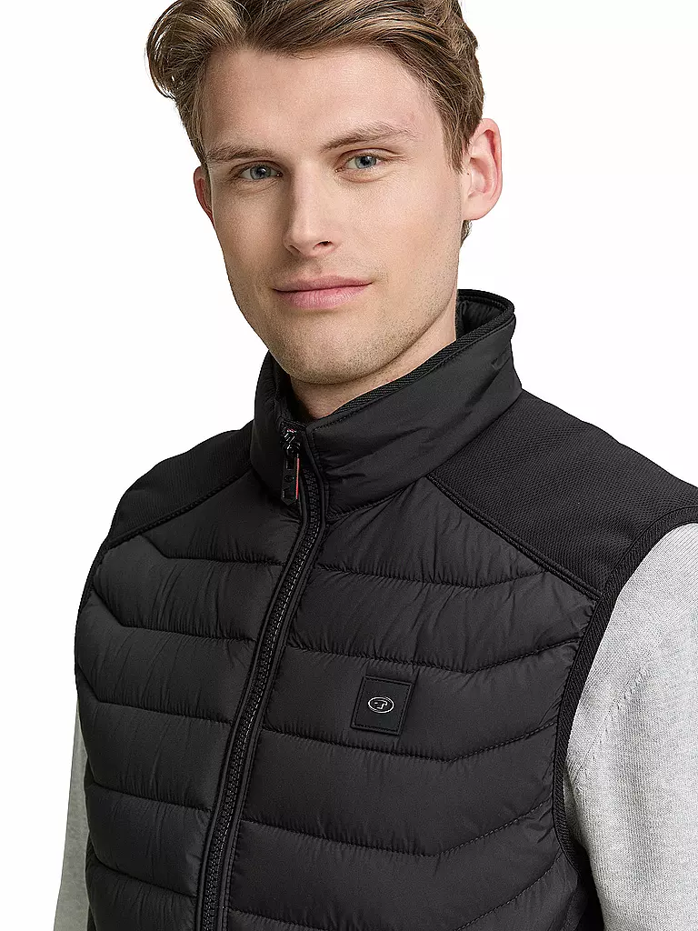 TOM TAILOR | Steppgilet | grün