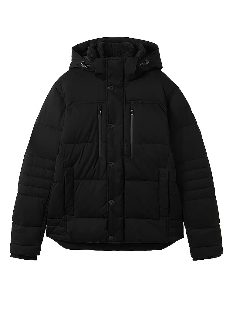 TOM TAILOR Steppjacke schwarz