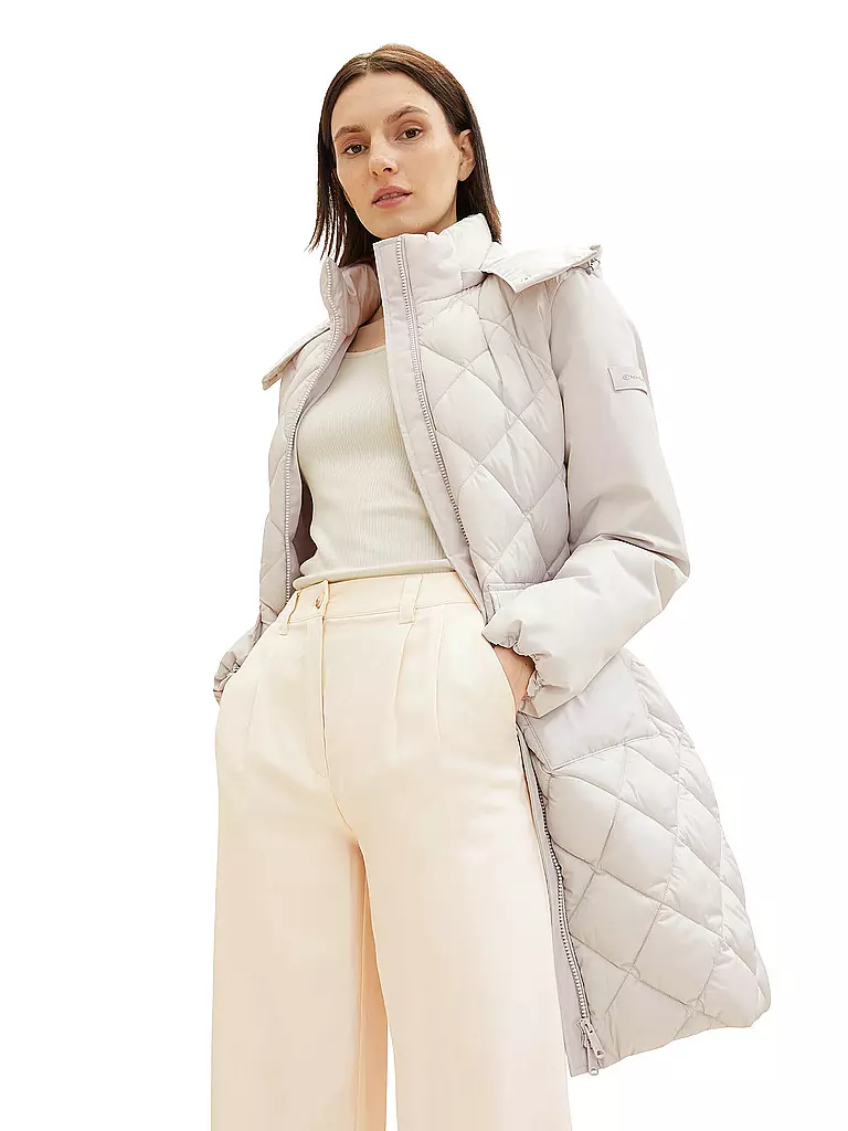 TOM TAILOR | Steppjacke | creme