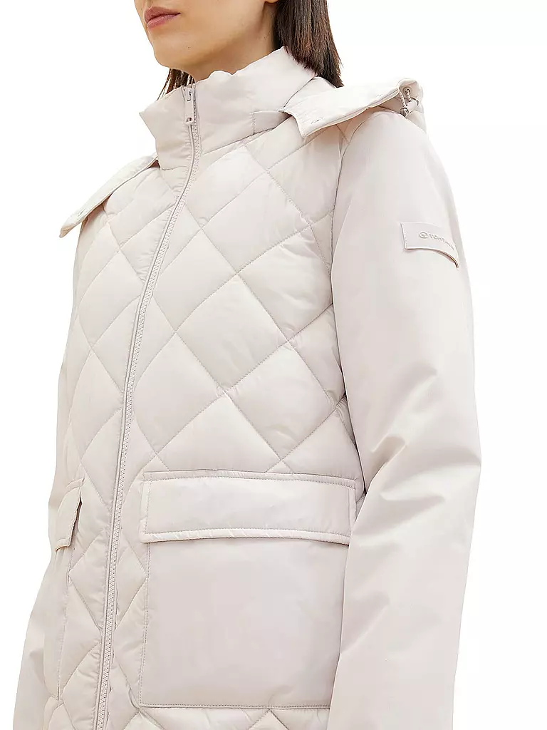 TOM TAILOR | Steppjacke | creme