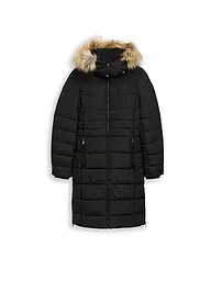 TOM TAILOR | Steppmantel | Schwarz