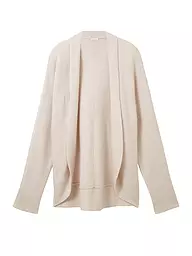 TOM TAILOR | Strickjacke | creme