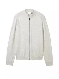 TOM TAILOR | Strickjacke | grau