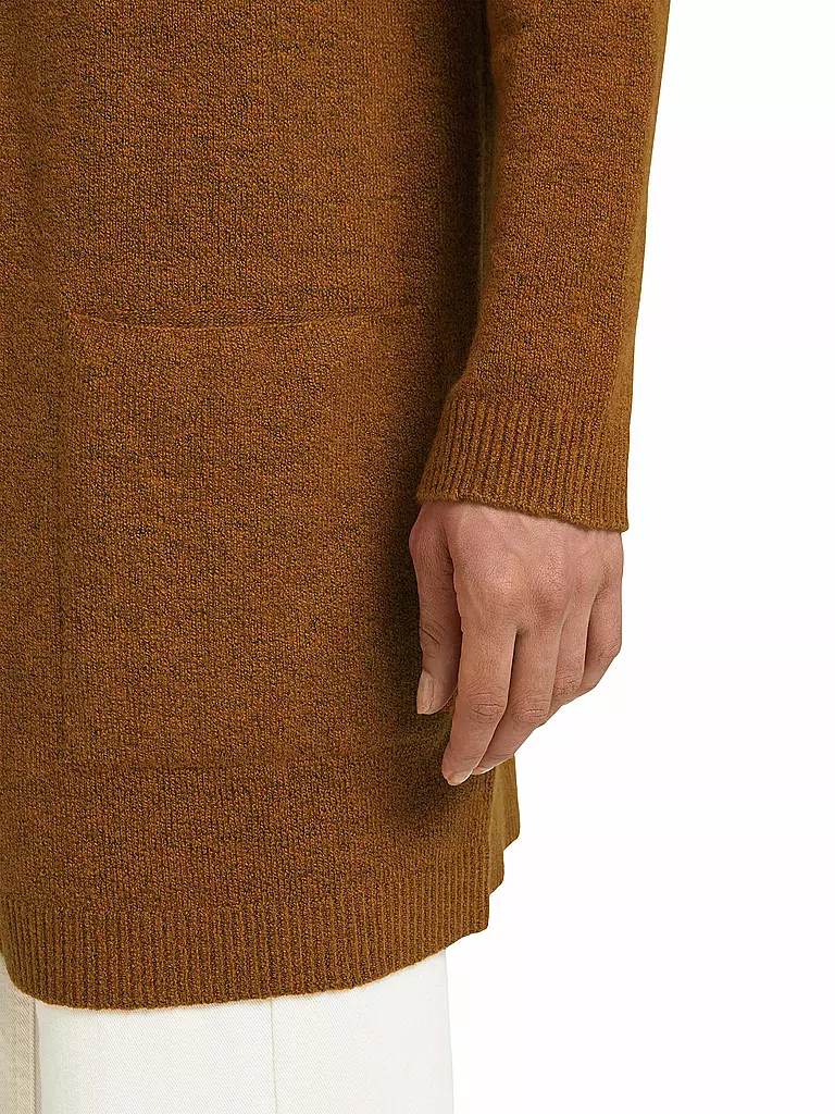 TOM TAILOR | Strickjacke | braun