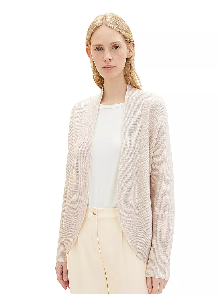 TOM TAILOR | Strickjacke | camel
