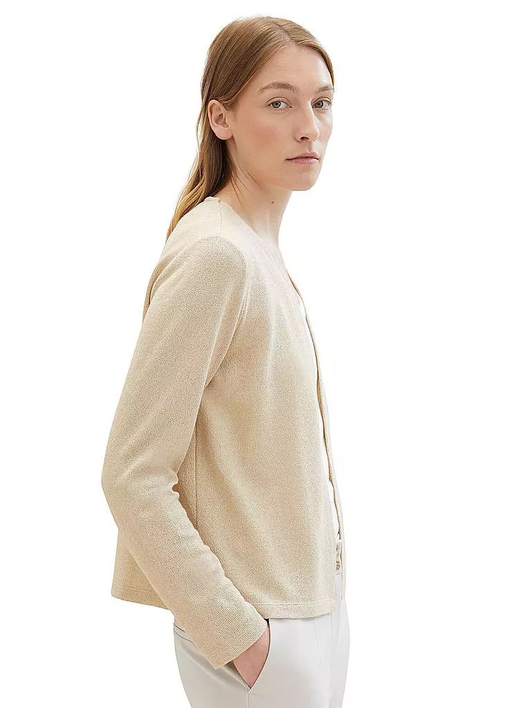 TOM TAILOR | Strickjacke | dunkelgrün