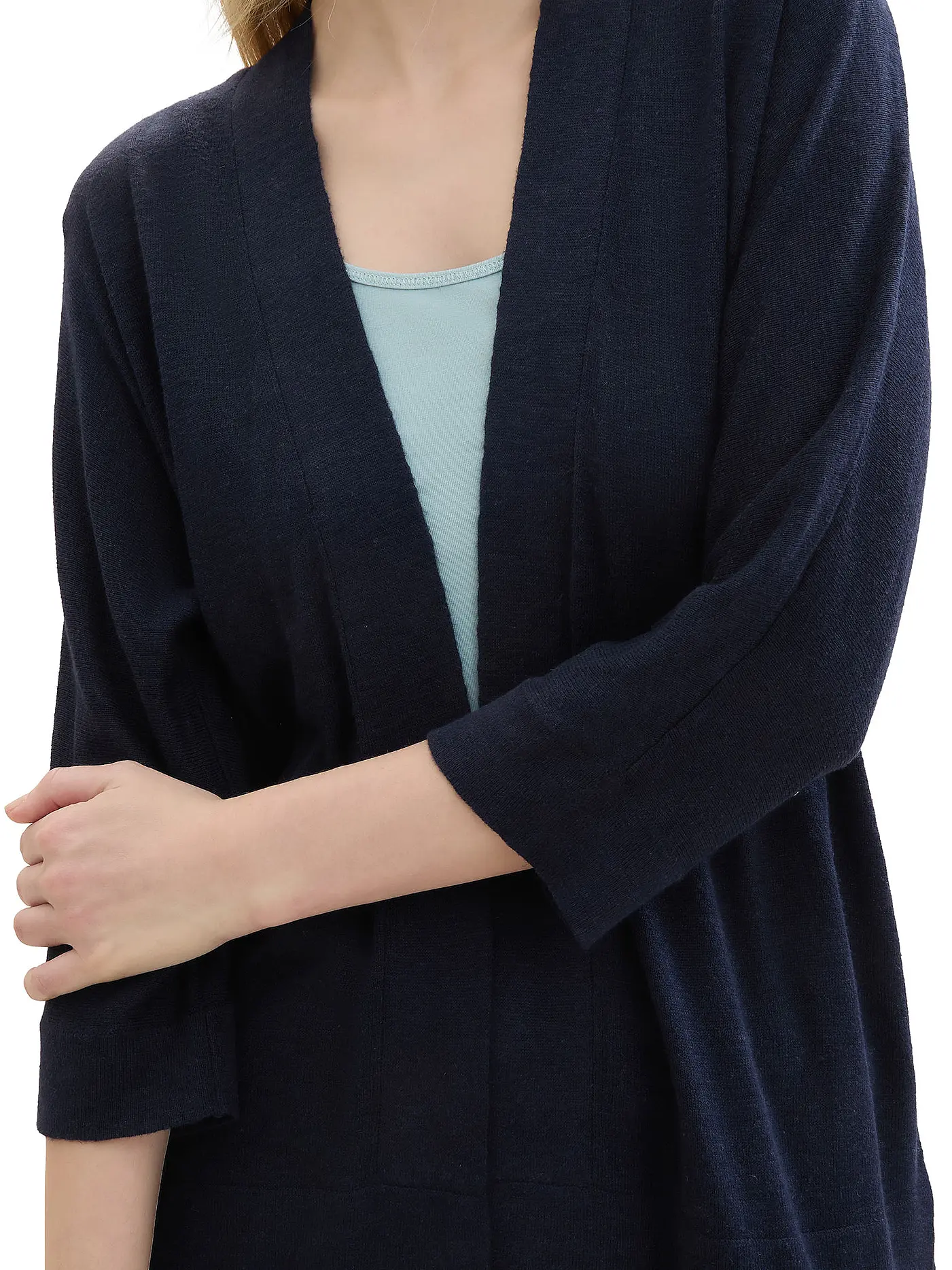 TOM TAILOR | Strickjacke | blau